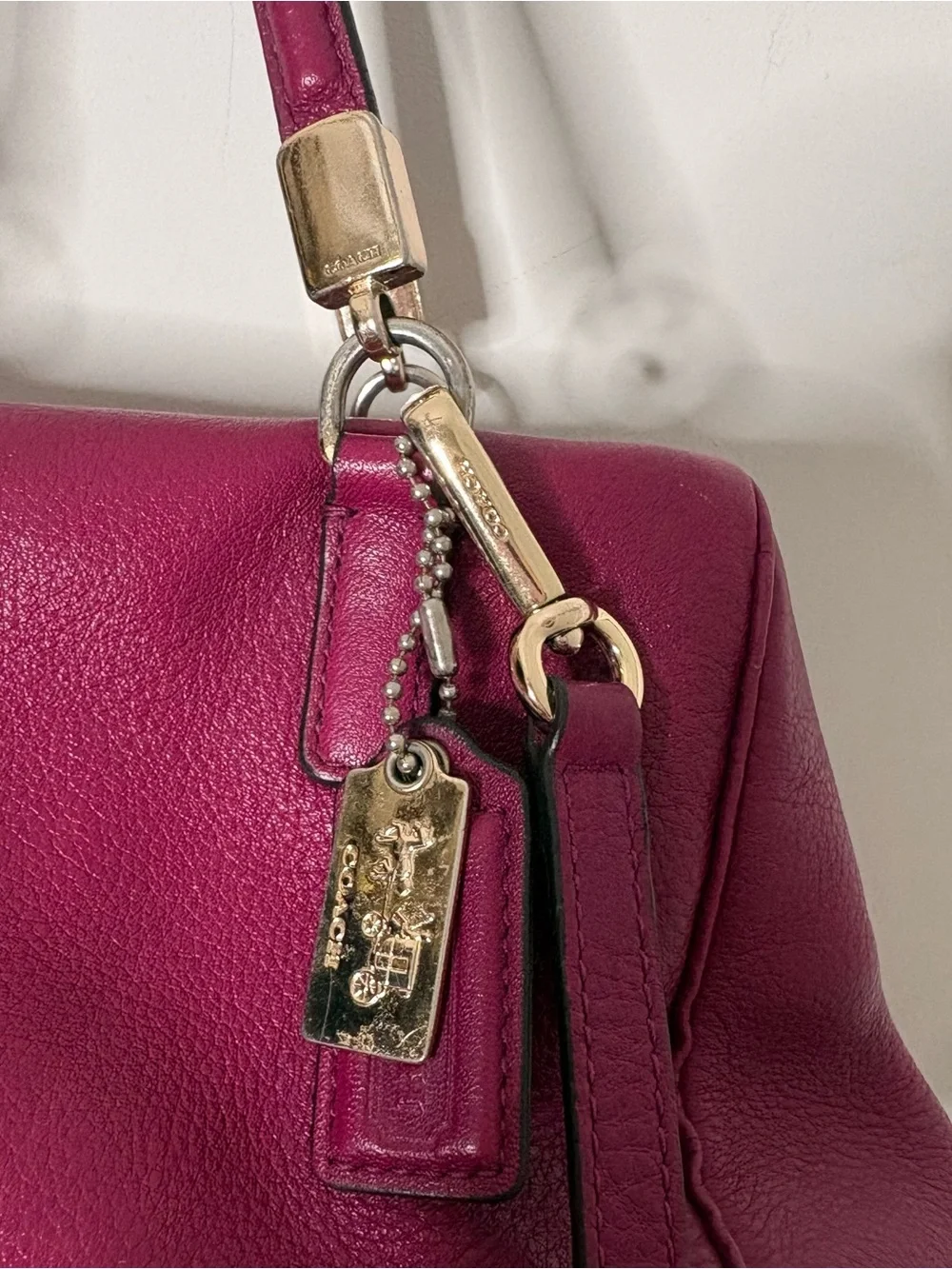 Vintage Y2K Rare Coach Madison Satchel